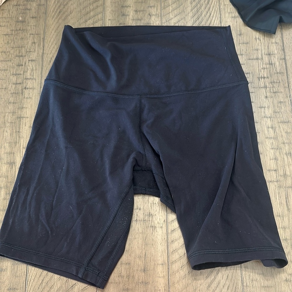 Black Lululemon Biker Shorts